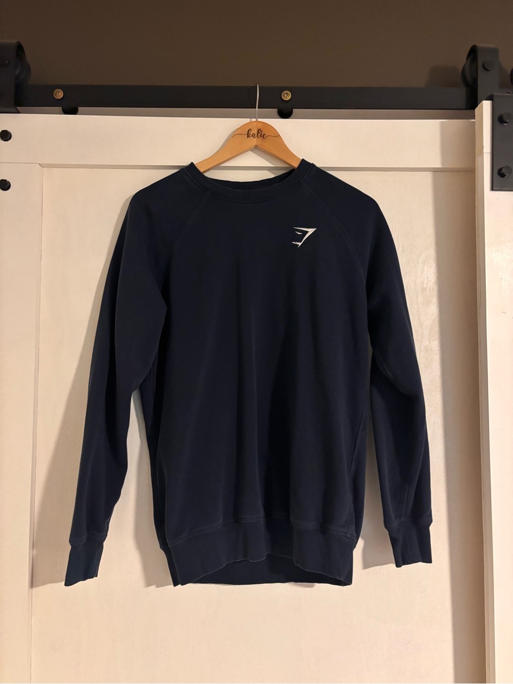 Gymshark Navy Blue Men's Crewneck Sweatshirt